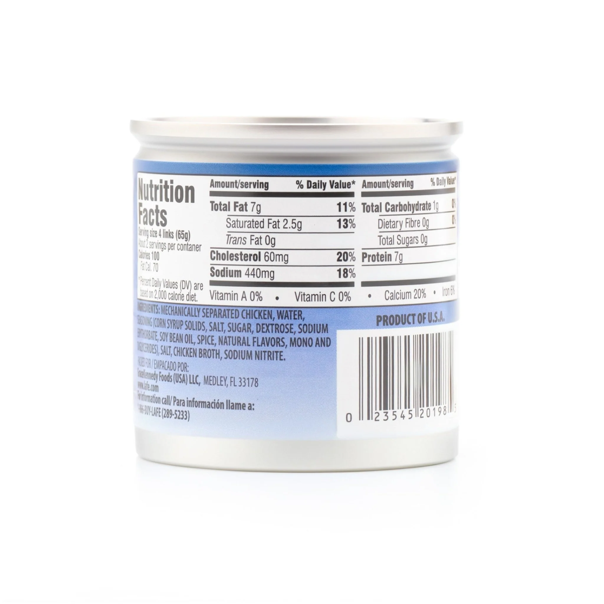 La Fe Chicken Sausage 48/4.6 oz - Image 6